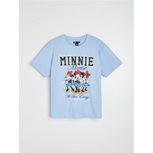 Sinsay Pamučna majica s printom Minnie Mouse Slike