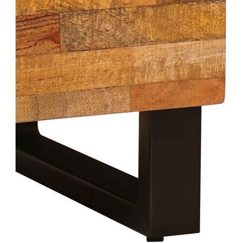  ormar s ladicama Smeđa 80 x 33 x 46 cm Čvrsto drvo manga Slike