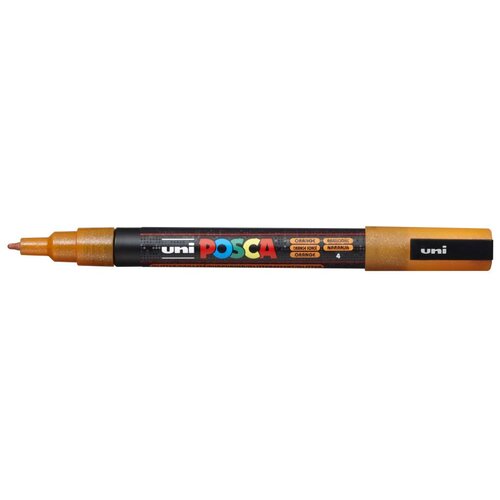 Marker Uni pc-3ml Posca glitter narančasti Cene