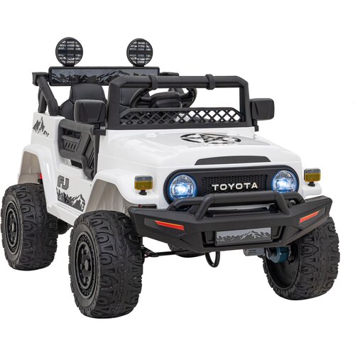  Licencirani auto na akumulator Toyota FJ Cruiser 4x4 - bijeli Cijene