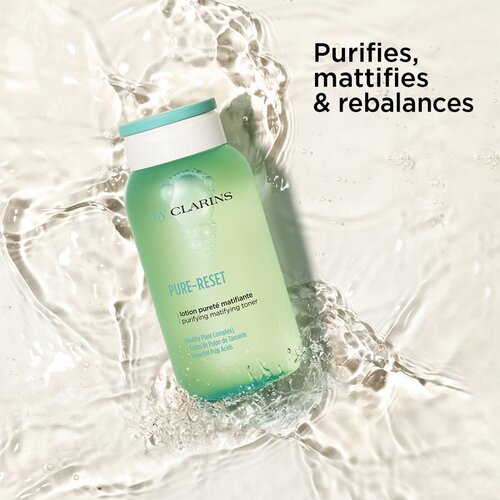Clarins My Pure-Reset Purifying Matifying Toner čistilni in matirajoči tonik 200 ml Slike