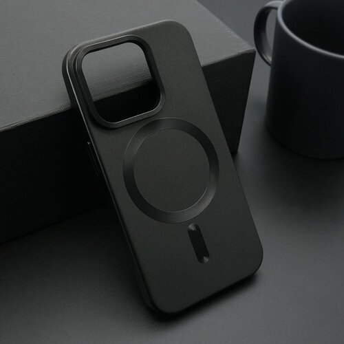  Maska elegant magsafe za iphone 15 pro/ crna Cene