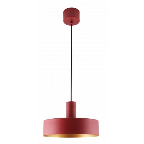 Gtv Crvena viseća svjetiljka s metalnim sjenilom &amp;oslash; 30 cm Selvia II &amp;ndash; Slike