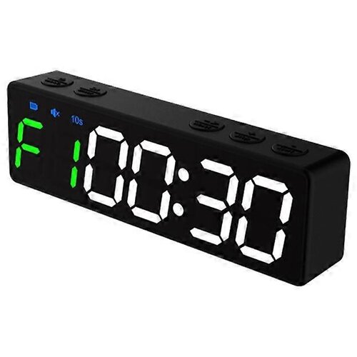 Venisymlis Usb Za Ponovno Polnjenje Fitnes Časovnika, Vodena Ura Za Vadbo, Odštevalna Ura, Štoparica, (22059946) Cene