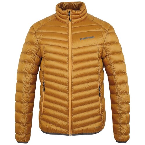 HANNAH P&amp;aacute;nsk&amp;aacute; zateplovac&amp;iacute; p&amp;eacute;řov&amp;aacute; bunda ADRIUS golden yellow stripe Slike