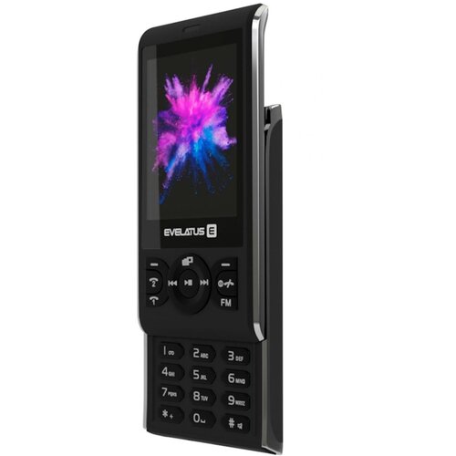 Evelatus Mobilni telefon Myriad Button Slider z dvema simoma radia Mp3 kamera grafitno črna, (21207645) Cene