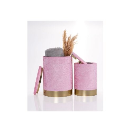 Hanah home set taburea comfort pink Cene