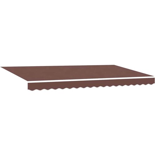 vidaXL Nadomestno platno za tendo Rjava 380 x 195 cm Poliester, (5000206648) Cene