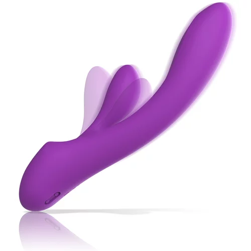 Intense Luigi Vibrator Rabbit Silicone Purple