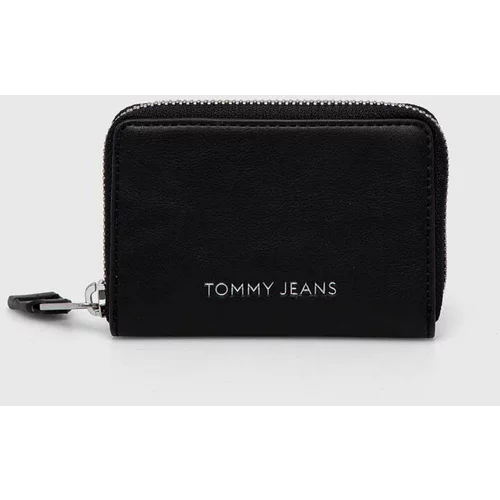Tommy Jeans Denarnica ženski, črna barva
