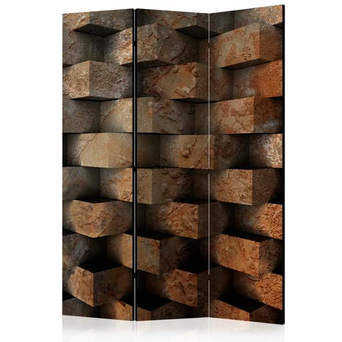  Paravan u 3 dijela - Brick braid [Room Dividers] 135x172