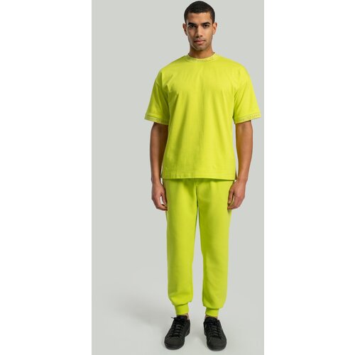 STRIX Mu&amp;scaron;ka majica Oversized Heavy Chartreuse Slike