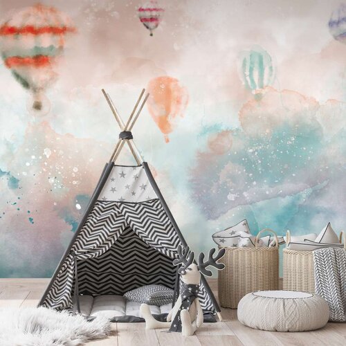  Samoljepljiva foto tapeta - Balloon Dream 98x70 Slike