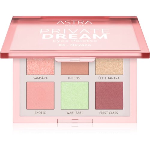 Astra Make-up Private Dream Palette paleta sjenila za oči nijansa 03 - Nirvana 1 kom Slike