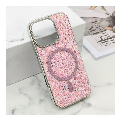  Futrole glam glow magsafe za iphone 16 pro (6.3) roze ( F121185 ) Cene