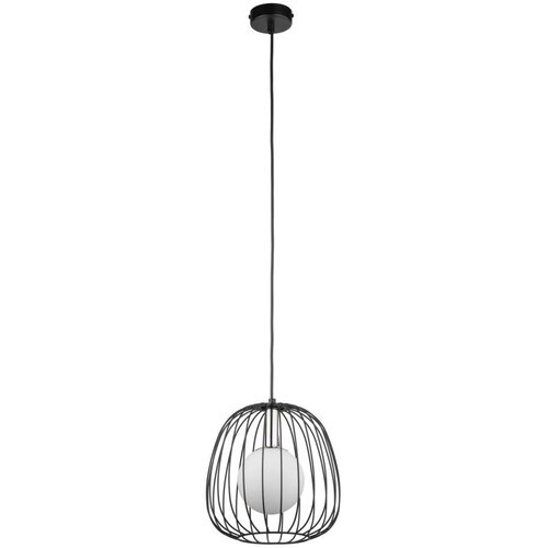  Luster na sajli BELL 1xG9/12W/230V prečnik 24 cm crna/sjajni hrom Cene