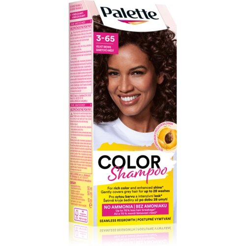 Schwarzkopf Palette Color Shampoo &scaron;ampon za toniranje nijansa 3-65 Velvet Brown 50 ml Cijene