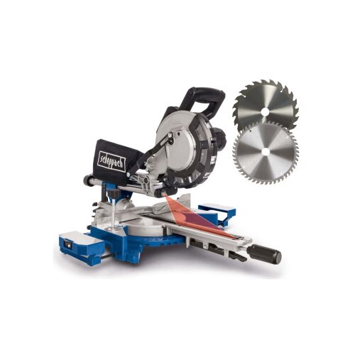 Scheppach potezno nagibna testera 216mm 2000W HM216 + 2 lista testere Cene