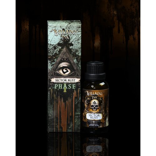 Villainy Ink sector rust (phase i) | dark rust enamel weathering wash Cene