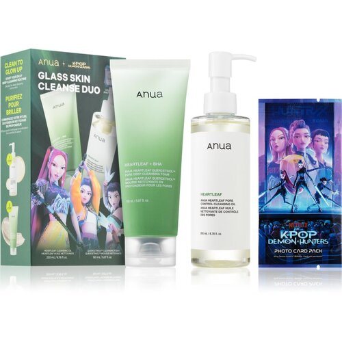 Anua K-Pop Demon Hunters Double Cleansing Duo Set darilni set za globinsko či&amp;scaron;čenje Slike