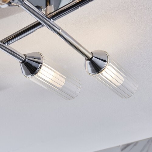  Endon 95045 - Nadgradni luster za kupatilo NATORI 6xG9/3W/230V IP44 sjajni hrom Slike