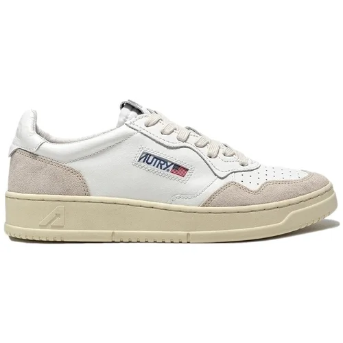 Autry Medalist Low M - White/Beige Bijela