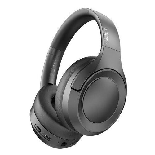 X Wave bluetooth slu&amp;scaron;alice anc stereo sa mikrofonom L50 /v5.3/Aux crne Slike