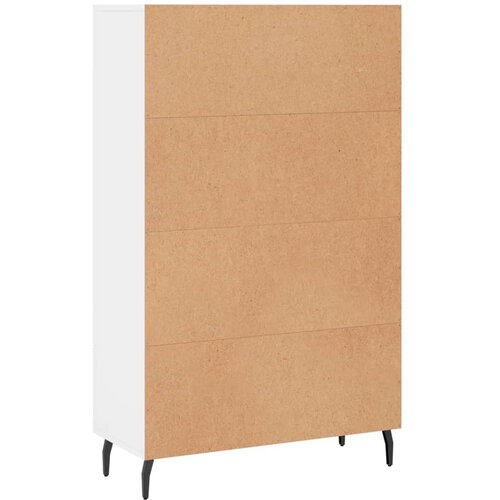  Visoka komoda bijela 69,5 x 31 x 115 cm od konstruiranog drva Slike