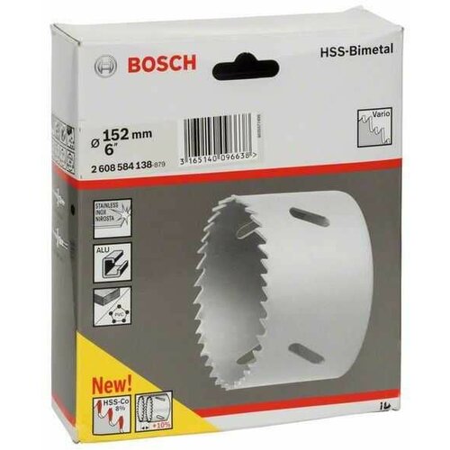Bosch testera za otvore HSS-bimetal za standardne adaptere 2608584138/ 152 mm/ 6 Cene