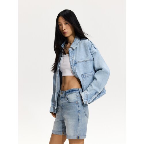 Reserved LADIES` SHORTS - plava Cene