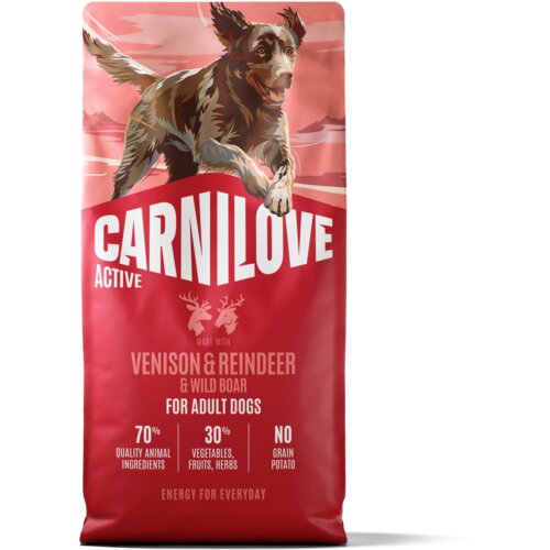 Carnilove Active Adult jelen, sob i divlja svinja - 12 kg Cijene