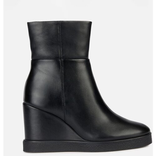 Geox Black women&amp;#039;s ankle boots Elidea Wedge - Women&amp;#039;s Slike