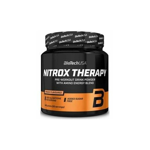 Biotechusa nitrox therapy pre-workout formula breskva 340g Slike