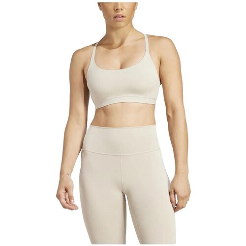 Adidas Topi Brassi&amp;egrave;re All Me Light Support confort et maintien l&amp;eacute;ger Bež Slike