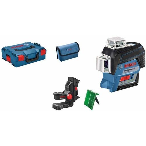 Bosch linijski laser sa zelenim zrakom bluetooth 80m GLL 3-80 CG Solo + BM1 + L-Boxx (0601063T03) Slike