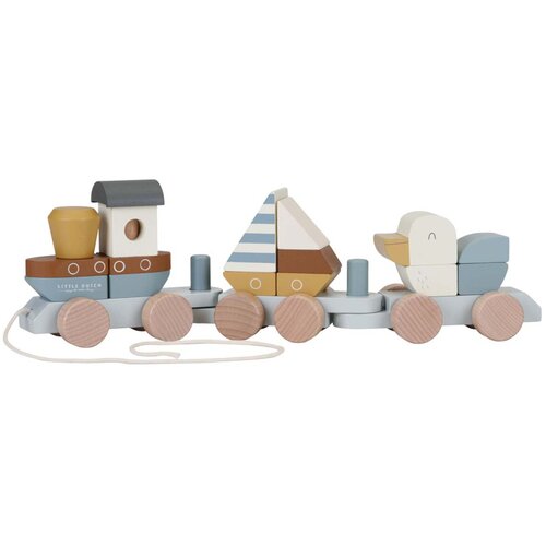 Little dutch drvene kocke vlakić sailors bay Cijene