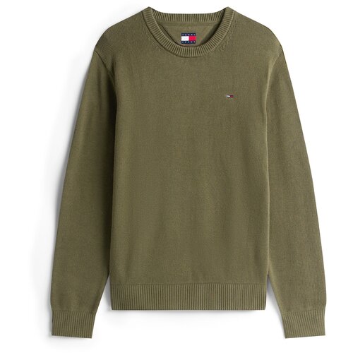 Tommy Jeans Pulover 'ESS' oliva Cene