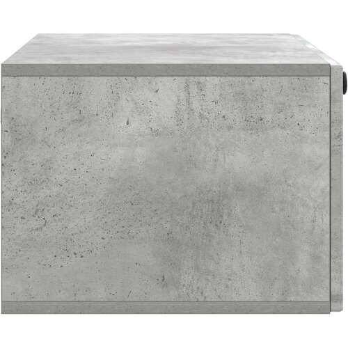 ormar za zid Zidne Betonska siva 78,5 x 41 x 30 cm Slike