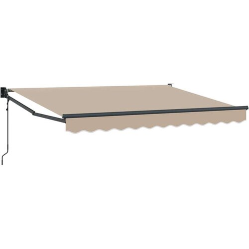  Električni zložljiv senčnik Bež 3,5 x 2 m, (5000204658) Cene