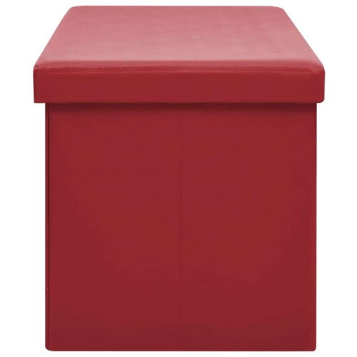  klupa za pohranu crvena boja vina PVC Slike