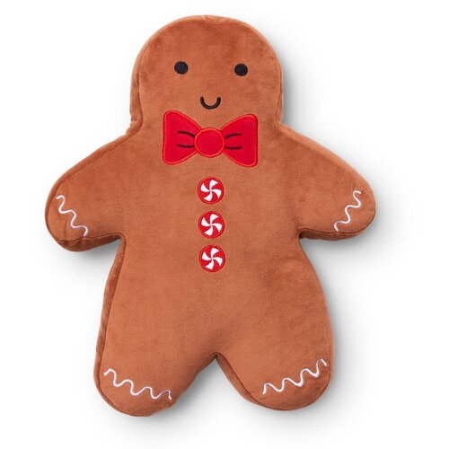 Catherine Lansfield Ukrasni jastuk s božićnim motivom od samta 28x37 cm Gingerbread &amp;ndash; Slike