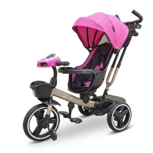  Tricikl sa LED svetlom, jaje sedi&scaron;te 367 - Roze ( 686969 ) Cene
