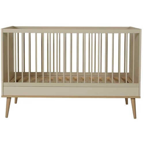 Qu-ax otroška posteljica flow 70x140 clay & oak Cene