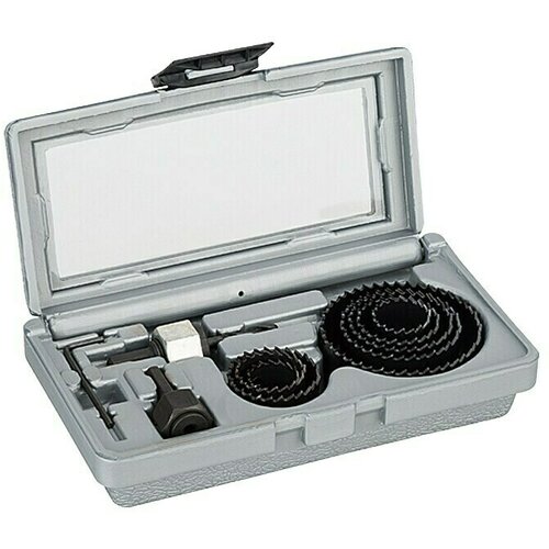 CRAFTOMAT Set kruna za rupe (11 -dij., 22 mm - 68 mm, Čelik, Dubina reza: maks. 23 mm) Slike