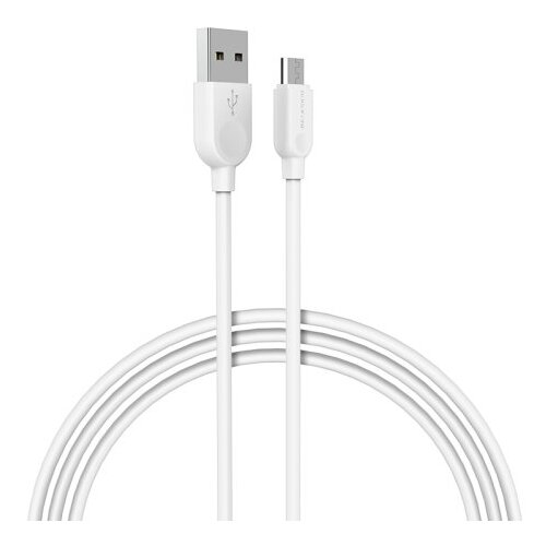 Borofone podatkovni kabel BX14 MicroUSB na USB 1m 2,4A bel Slike