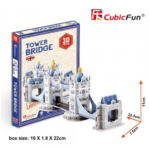Cubicfun puzzle tower bridge S3010h Slike