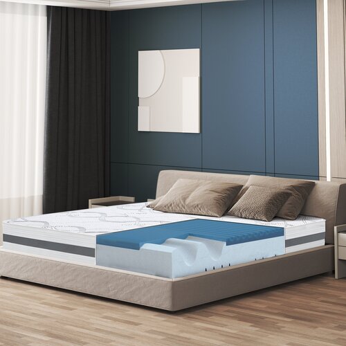 The White Stone Enotna Vzmetnica 90x190 Memory Foam | Višina 22 cm | Izdelano v Italiji, (21134853) Cene