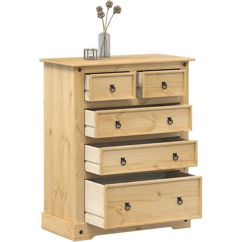  Ladičar Corona 92 x 48 x 114 cm od masivne borovine Cene