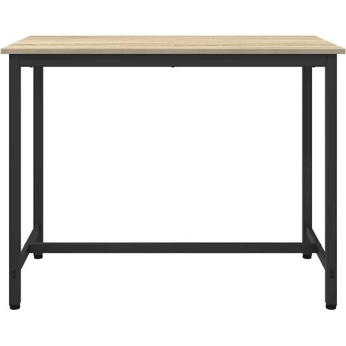  Stol Sonoma hrast 100 x 50 x 76,5 cm Inženjerska drva i čelik Slike