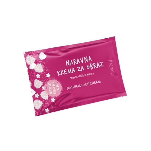 Malinca naravna vlažilna krema za obraz - darilo 4 ml Slike